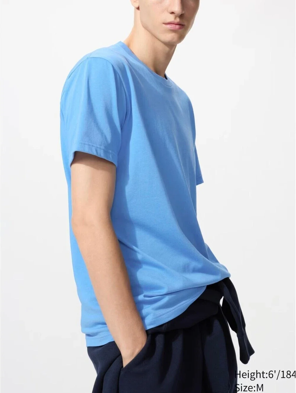 Uniqlo DRY Color T-Shirt NWT Blue Mens XL